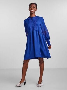 New! Y.A.S • Yassolara Mini Dress in Sodalite Blue